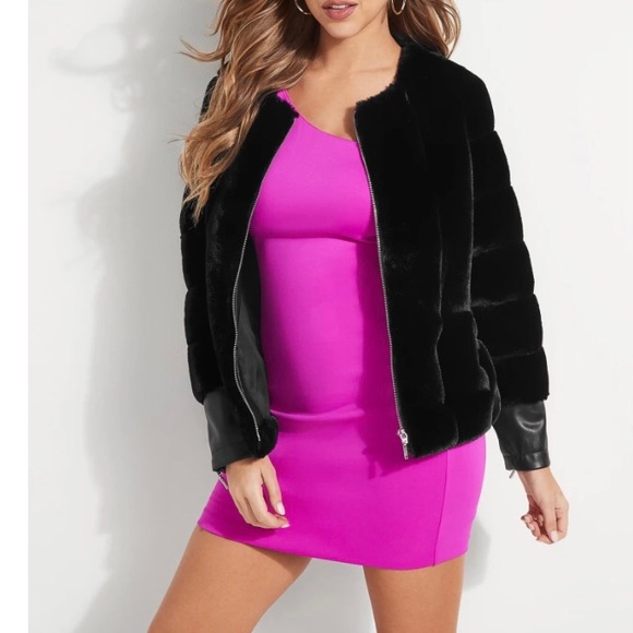 Guess Faux Fur jacket - Picture 1 of 9